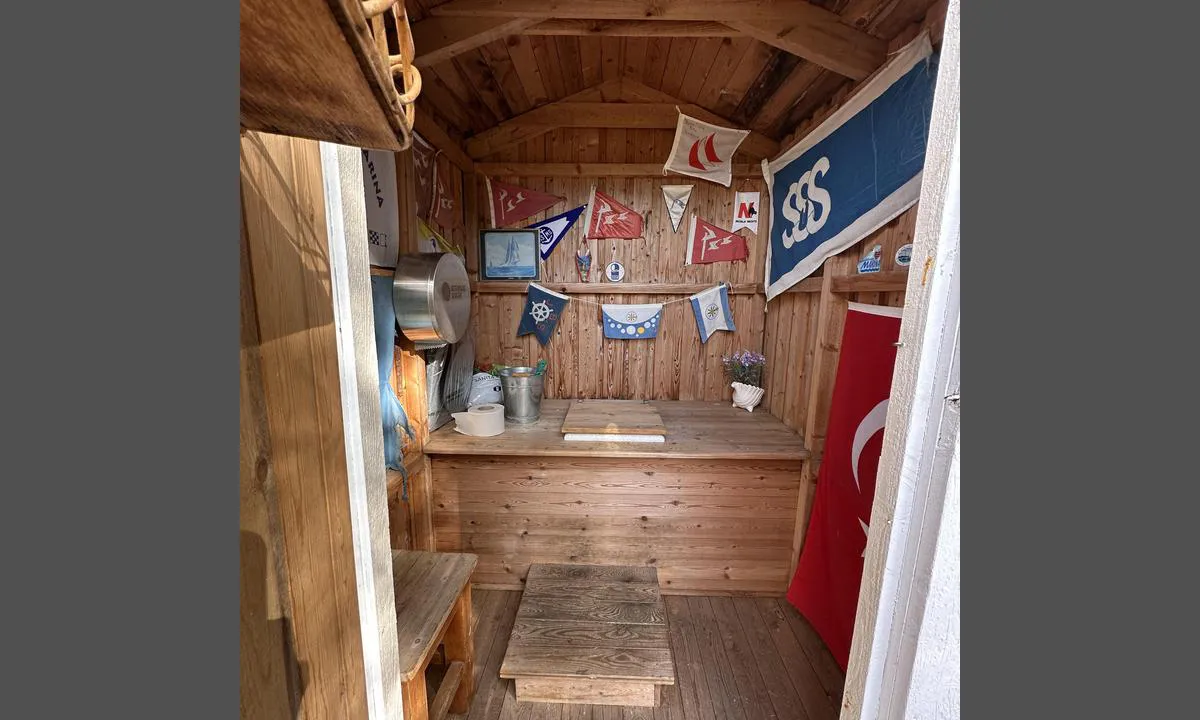 Jävre-Sandholmen Piteå Segelsällskap: Toilet