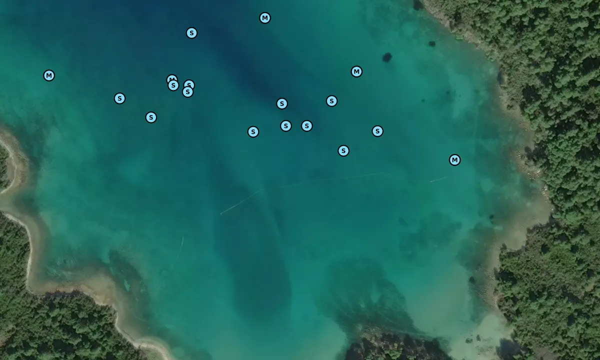 Satelite image of Jazi (Molat)