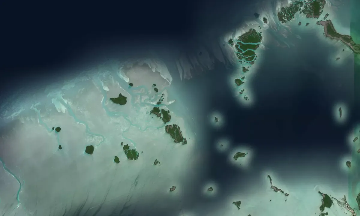 Flyfoto av Jewfish Basin 1
