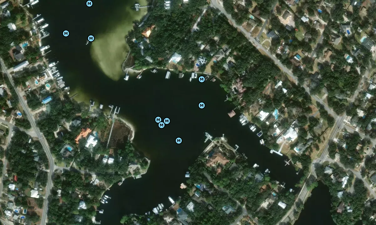 Satelite image of Joe's Bayou - 2