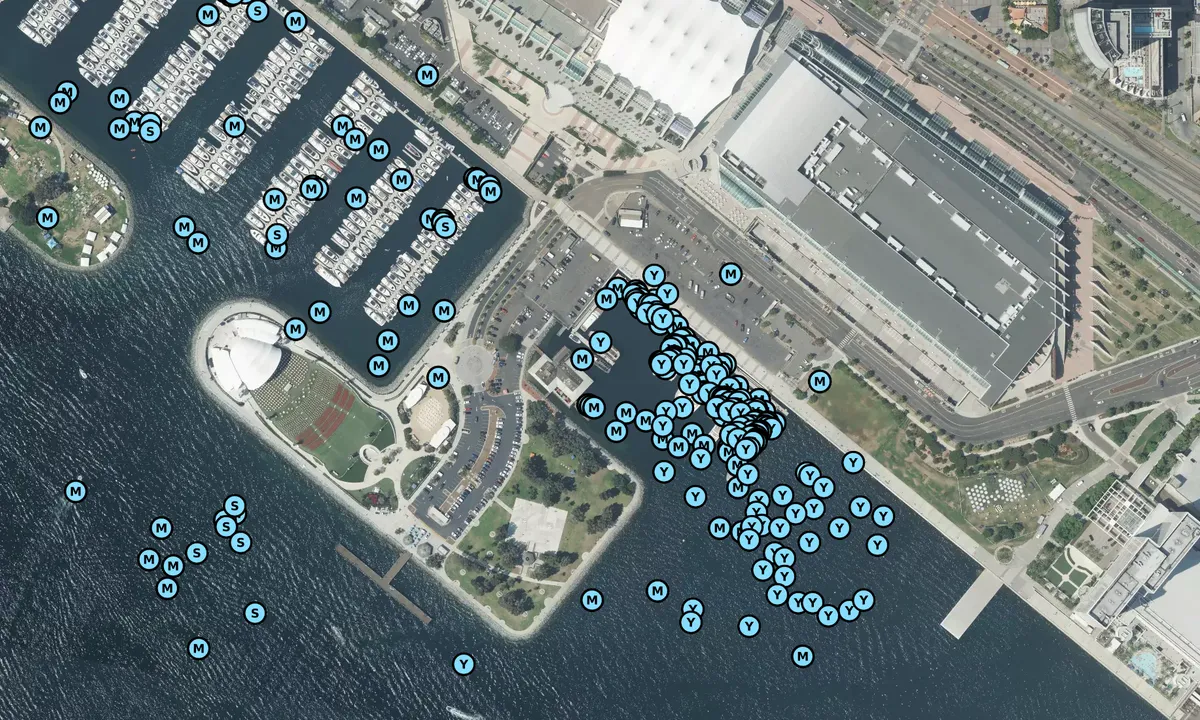 Satelite image of Joes Crab Shack