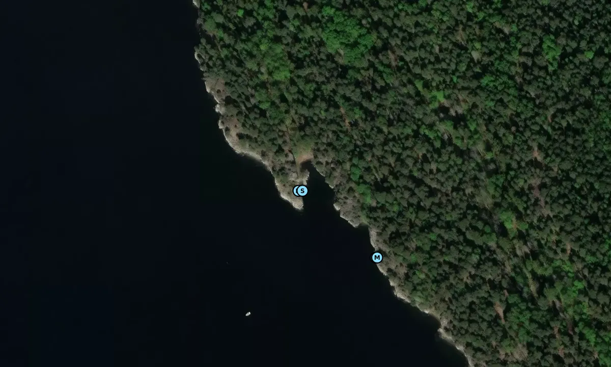 Satelite image of Johnsbergtangen