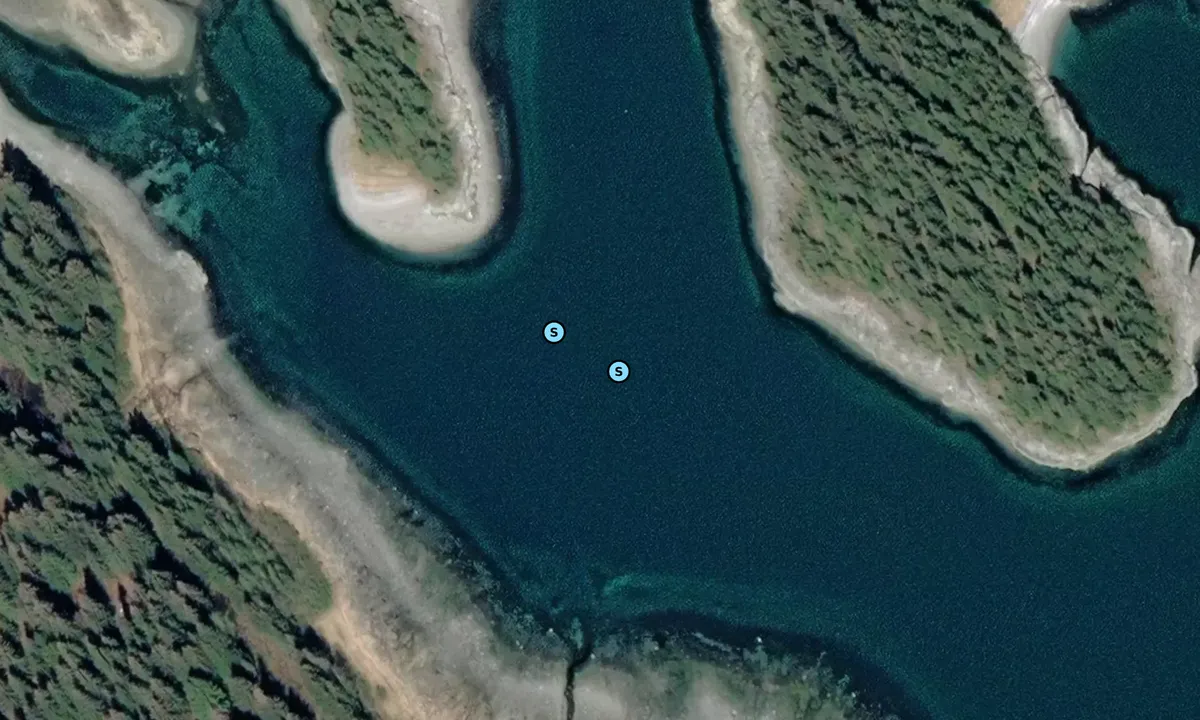 Satelite image of Johnson Cove - Hoonah-Angoon