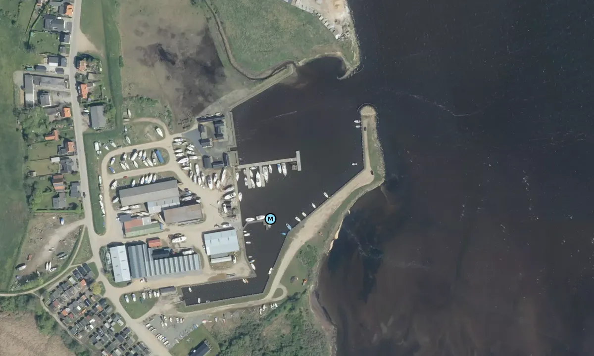 Satelite image of Jollehavnen Skive