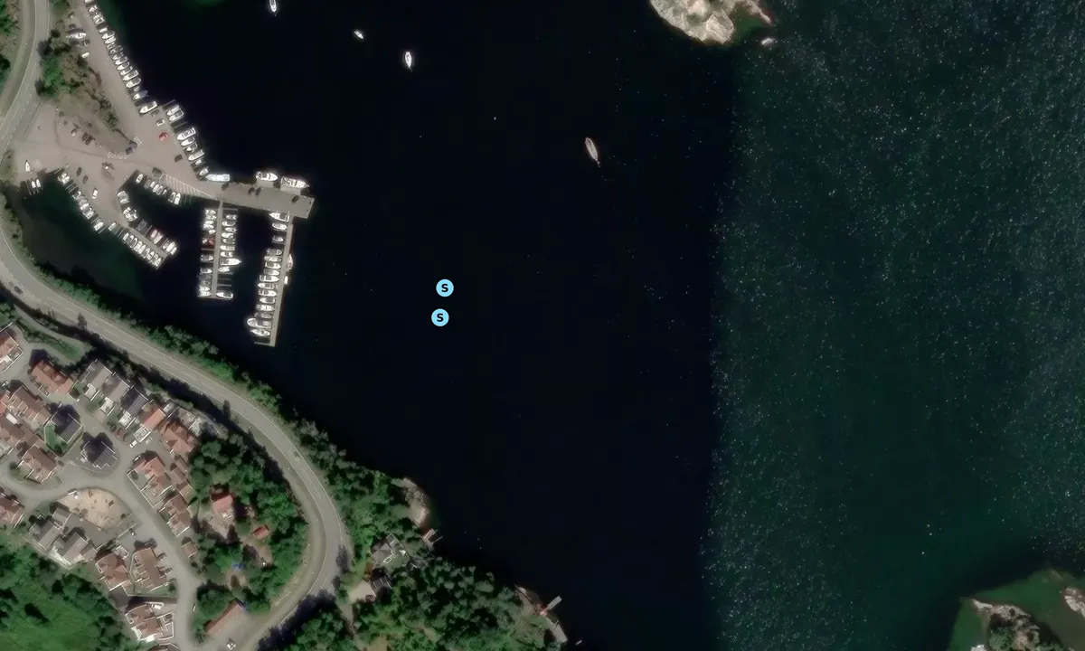 Satelite image of Justvik