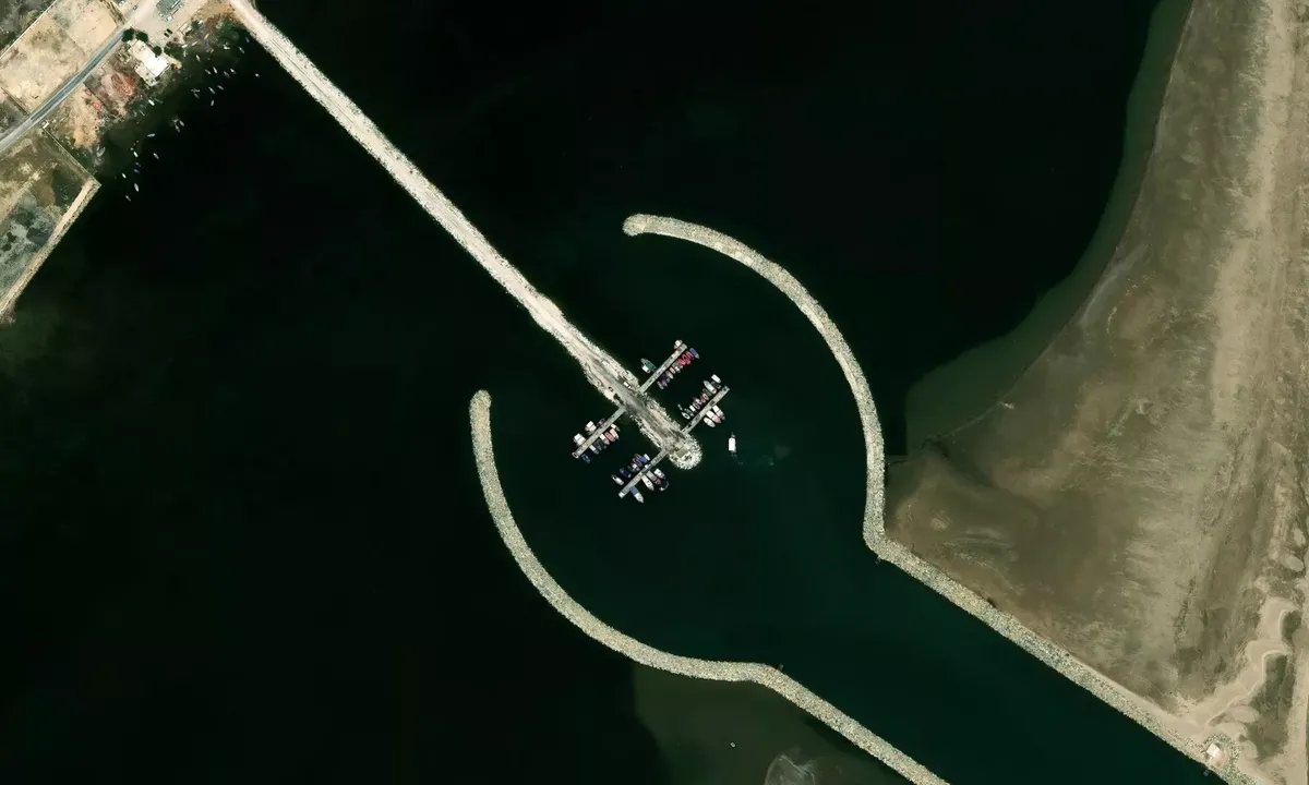 Satelite image of Kalaat Andalouss