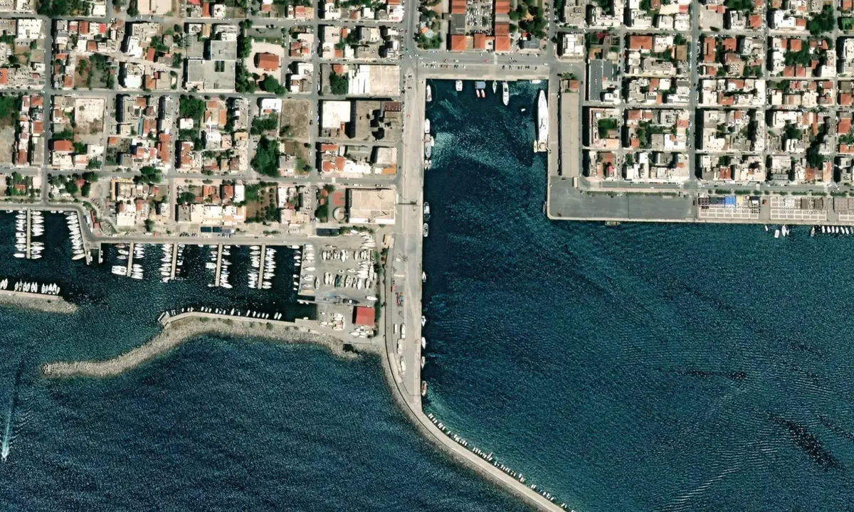 Flyfoto av Kalamata Public quay