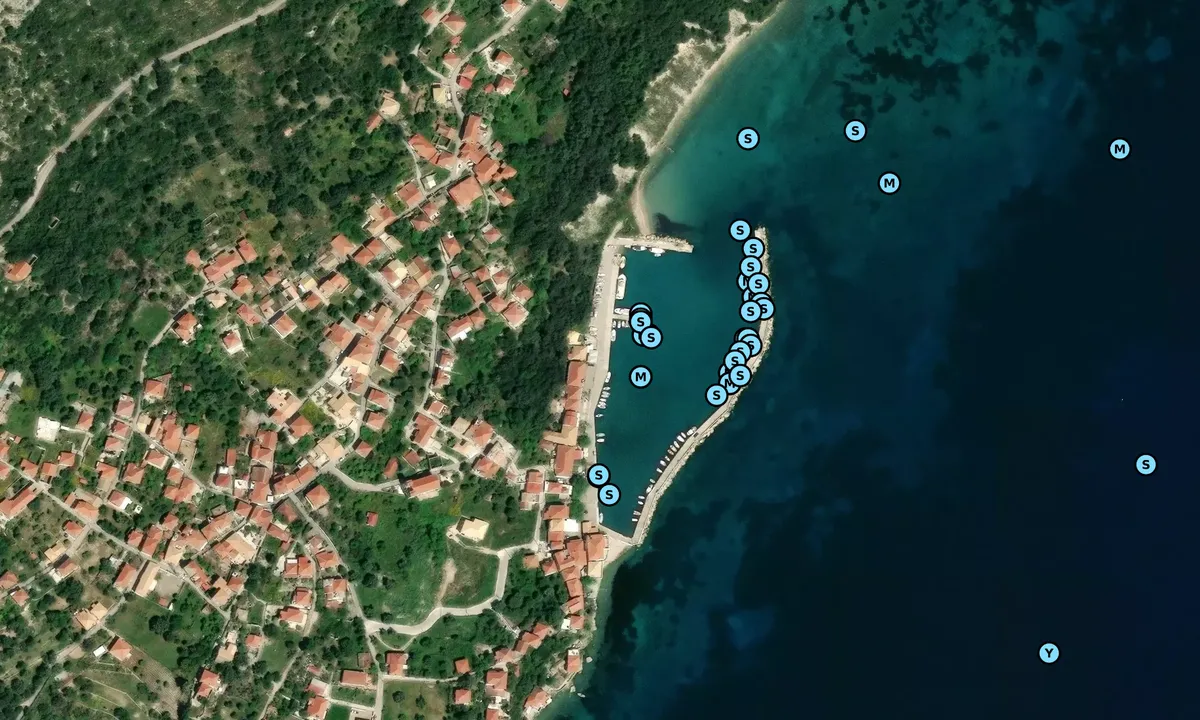 Satelite image of Kalamos Marina 1