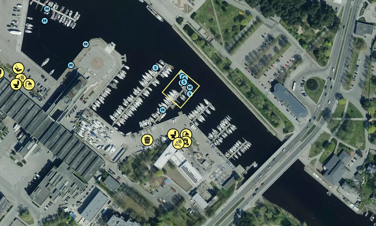 Satelite image of Kalev Yacht Club