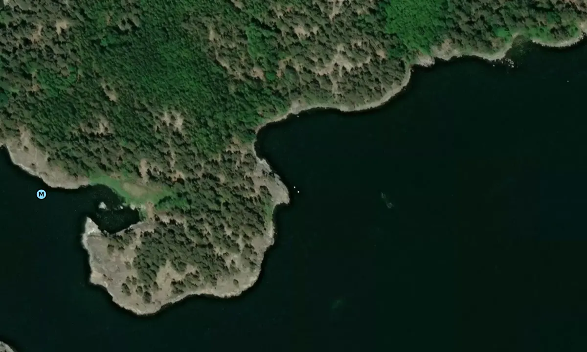 Satelite image of Kallhamn bakfickan