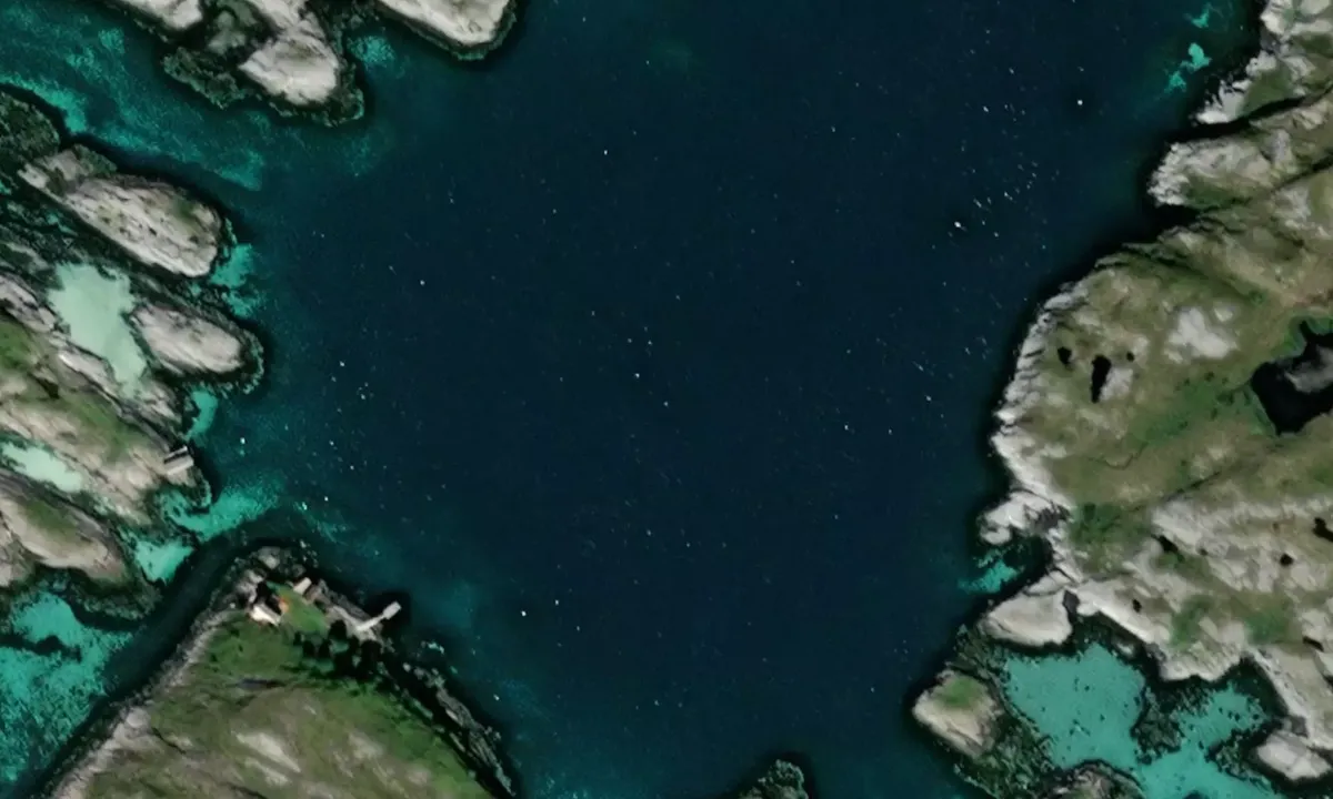 Satelite image of Kalvholmen
