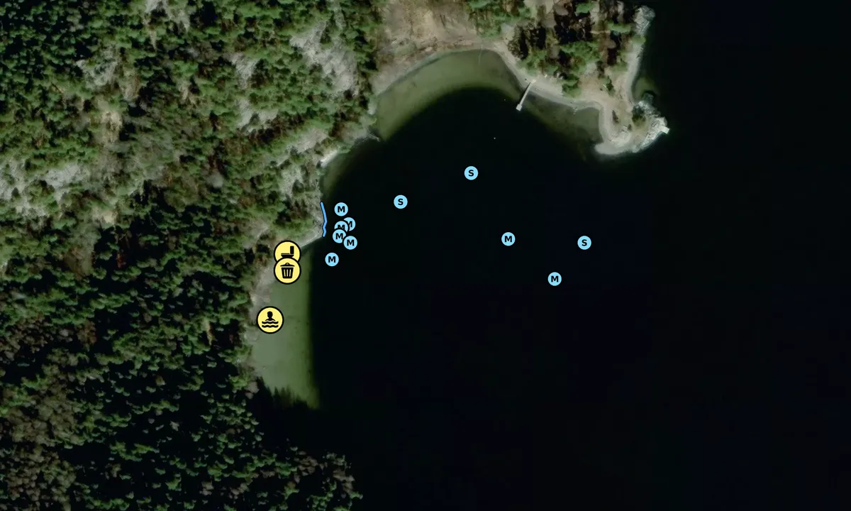 Satelite image of Kalvön