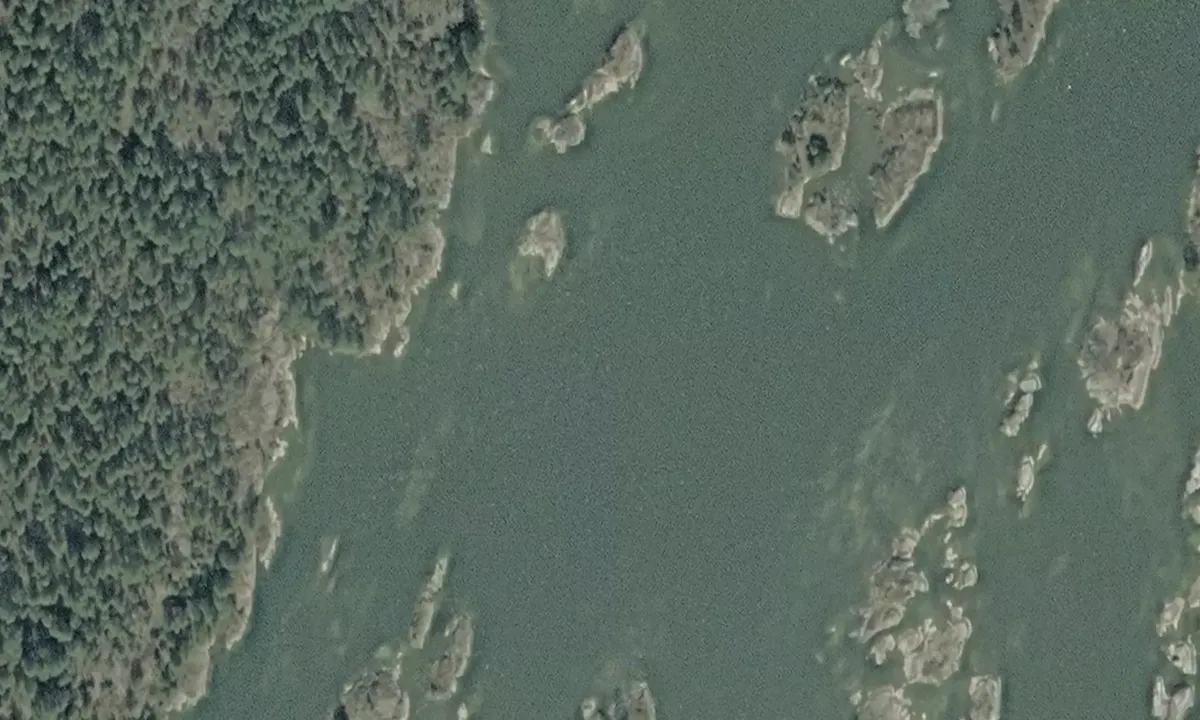 Satelite image of Kalvön - Källsön