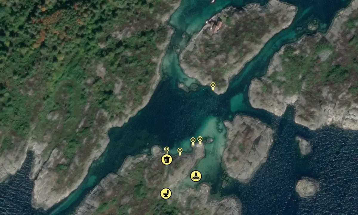 Flyfoto av Kalvøyene - Grimstad
