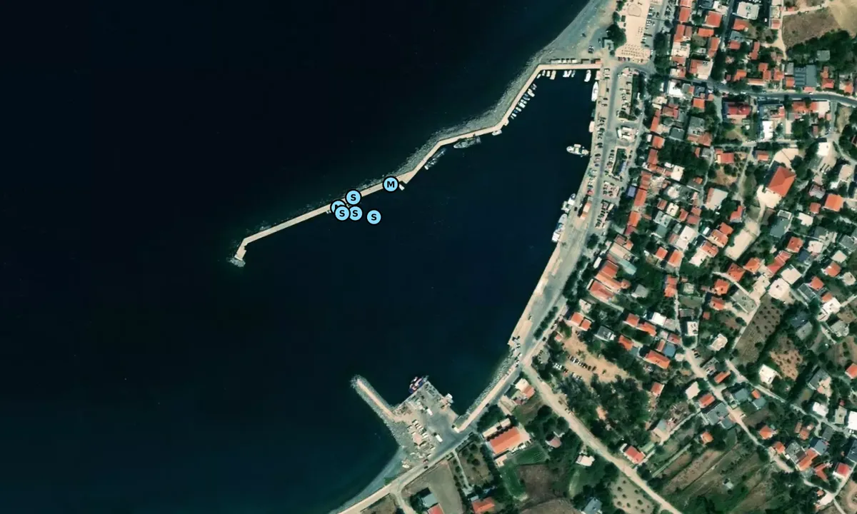 Satelite image of Kamariotissa