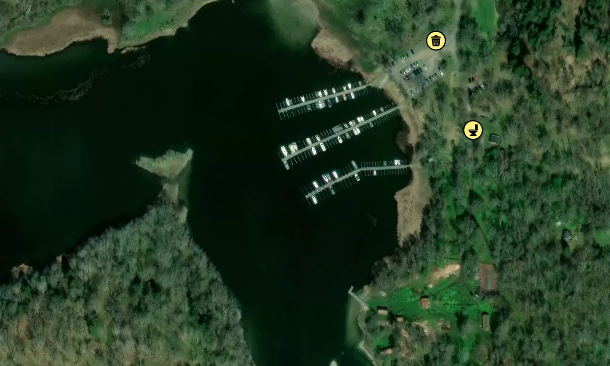 Satelite image of Kapellskär Gästhamn