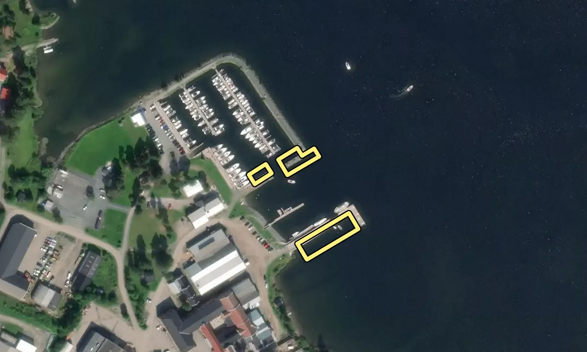 Satelite image of Kapp Båtforening