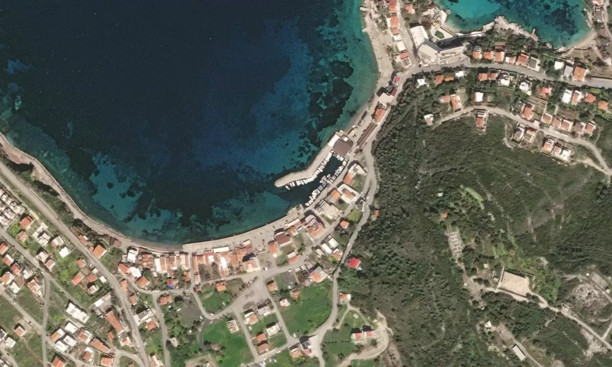 Satelite image of Karaburun Municipality Harbour