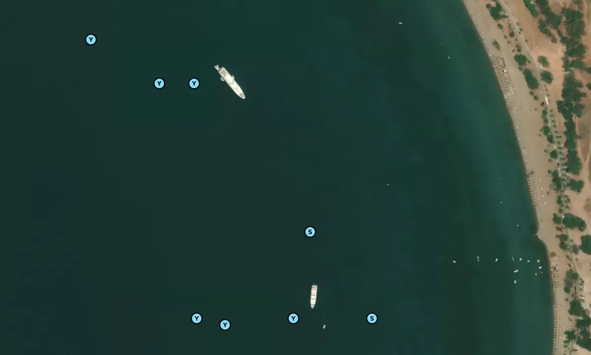 Satelite image of Karathona Bay