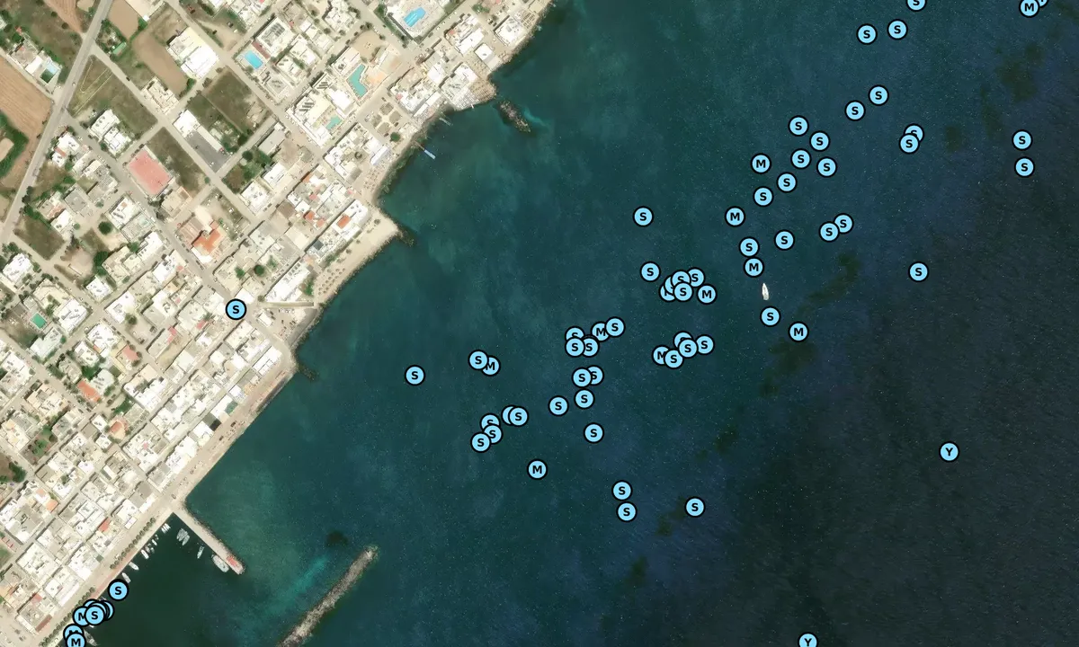 Satelite image of Kardamena Nord