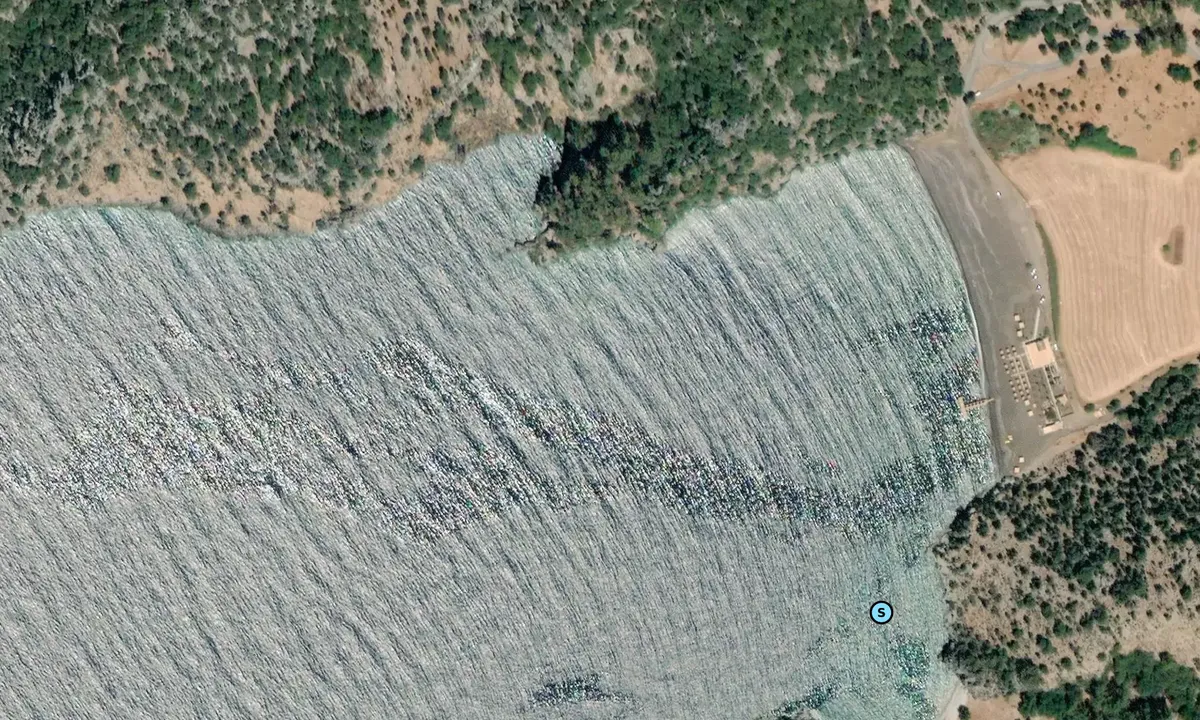 Satelite image of Kargicak Bay