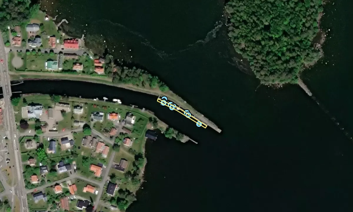 Satelite image of Karlsborg - Kanalbolaget