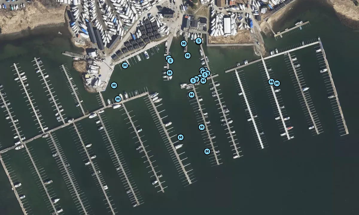Satelite image of Karlslunds Marina