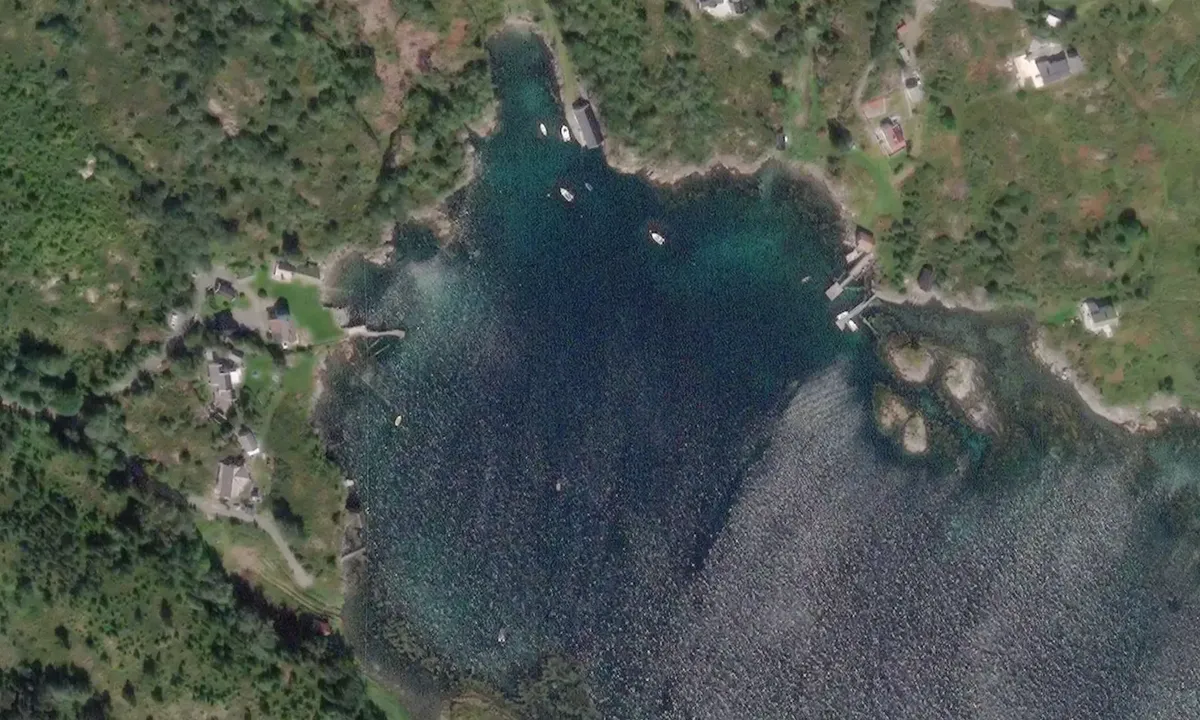 Satelite image of Kartholmsvika