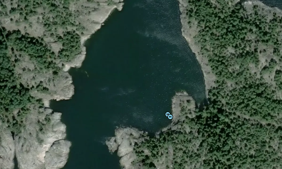 Satelite image of Kaskärssund