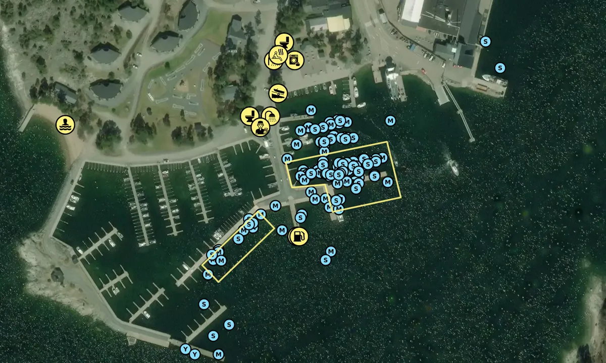 Satelite image of Kasnäs Guest Harbour