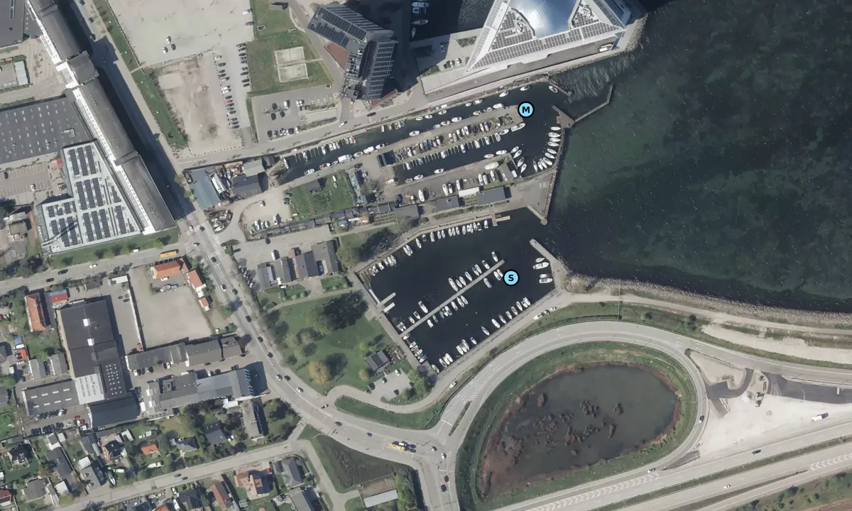 Satelite image of Kastrup Gammelhavn