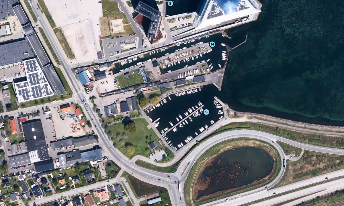 Satelite image of Kastrup Gammelhavn