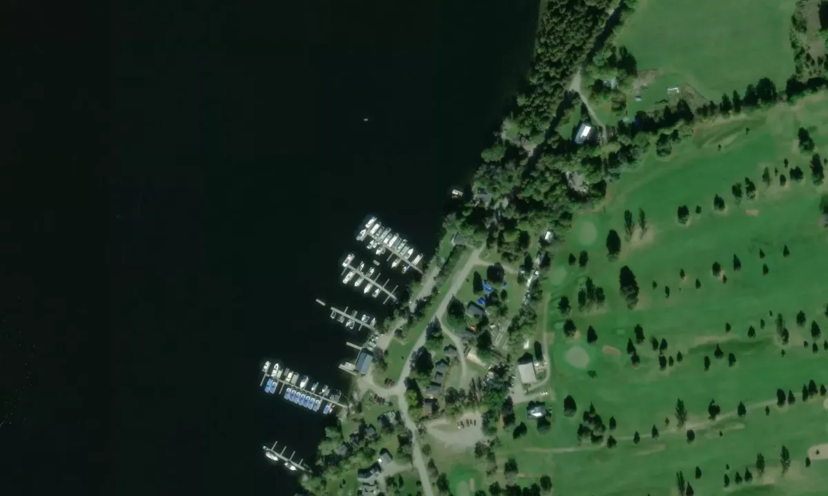 Satelite image of Kawartha Lakes Marina