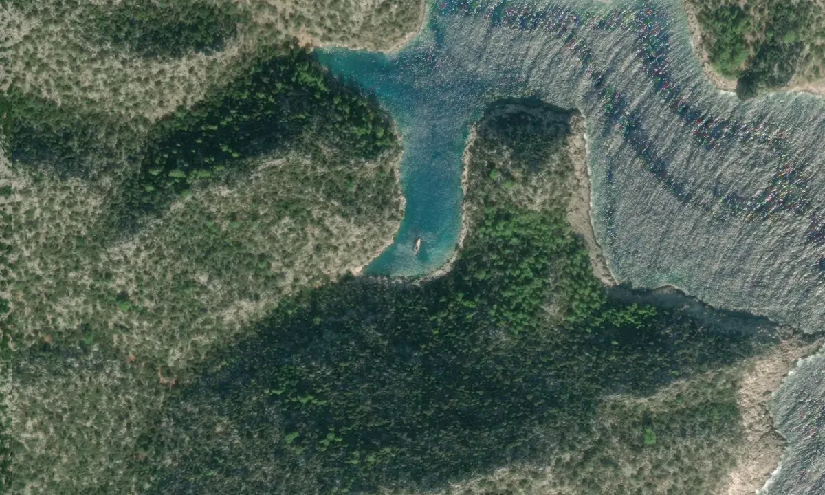 Flyfoto av Kekova