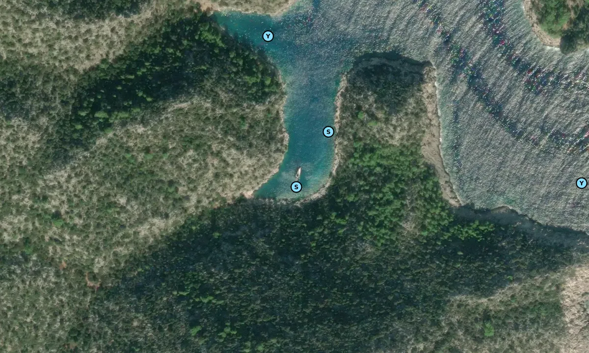 Satelite image of Kekova