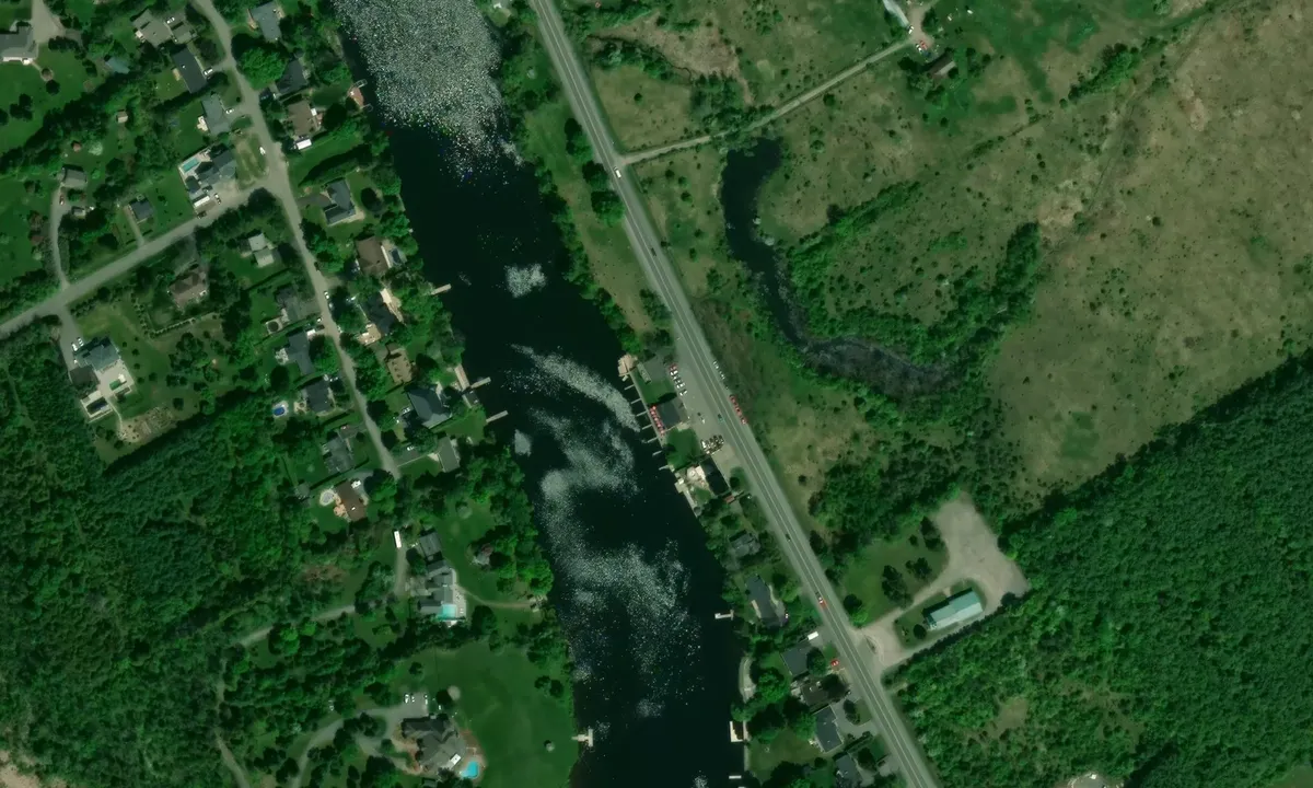 Satelite image of Kelly's Landing Restaurant
