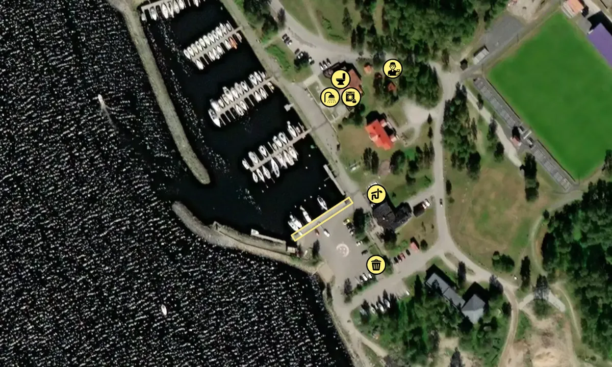 Satelite image of Kemi - Uléninranta Marina