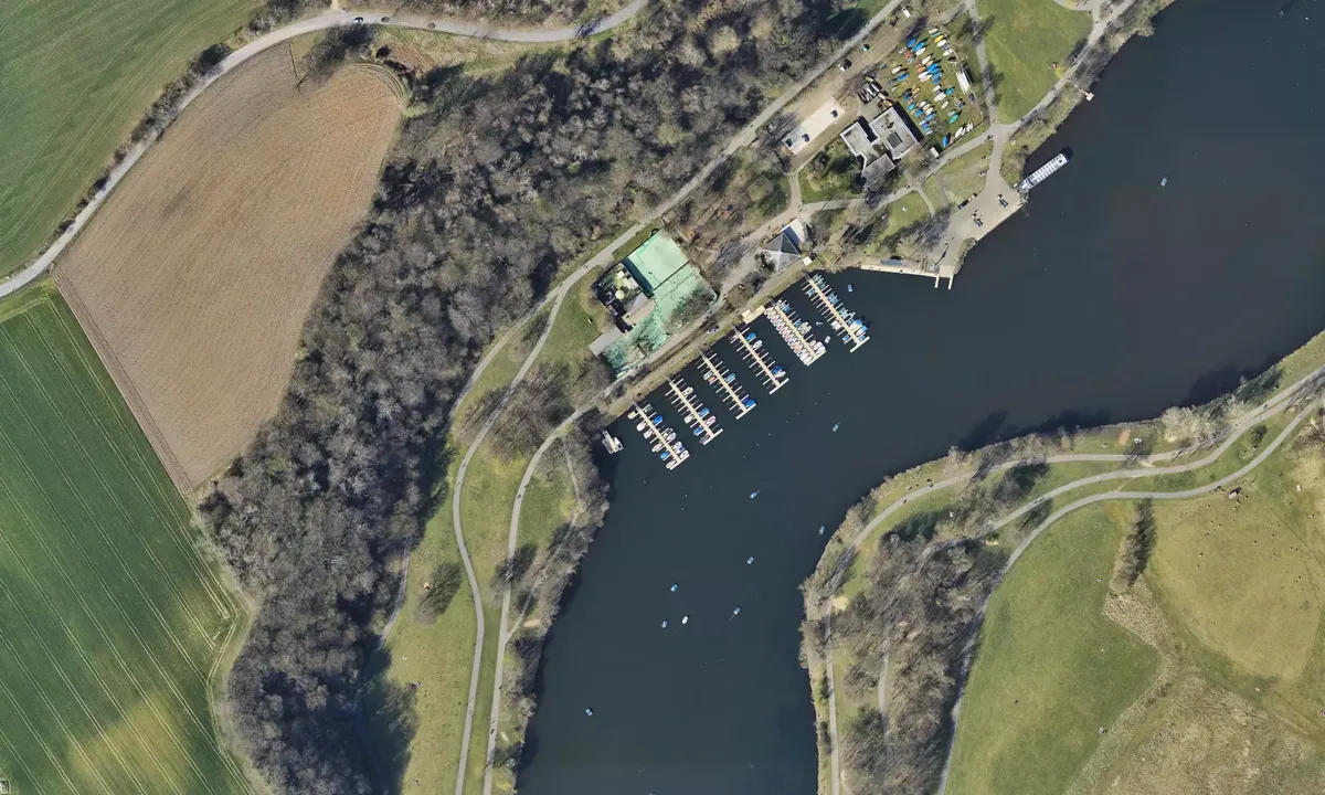 Satelite image of Kemnader See
