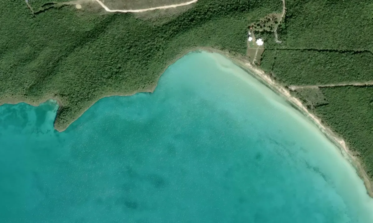 Satelite image of Kemps Bight