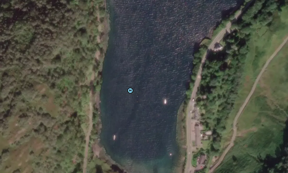 Satelite image of Kentallen Bay