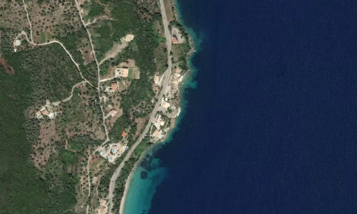 Flyfoto av Keramdiki Restaurant