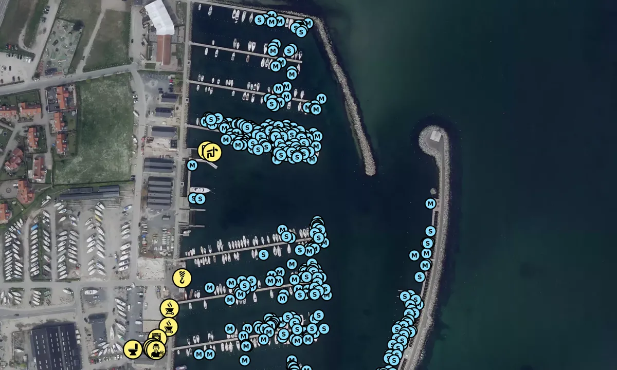 Satelite image of Kerteminde Havn og Marina