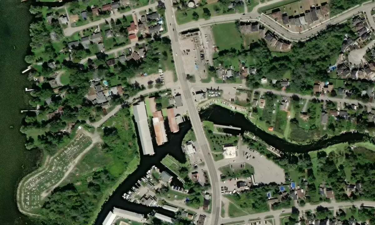 Satelite image of Keswick Marine