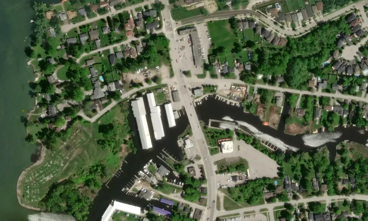 Satelite image of Keswick Marine
