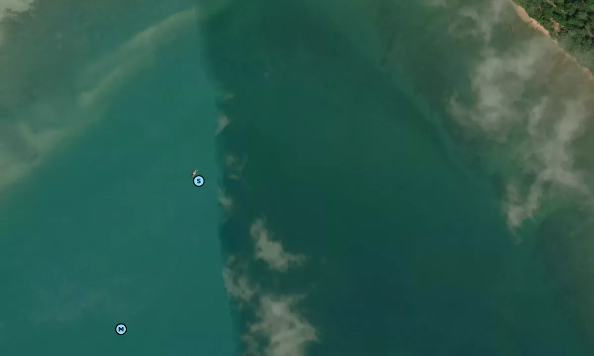 Satelite image of Khlong Son Bay