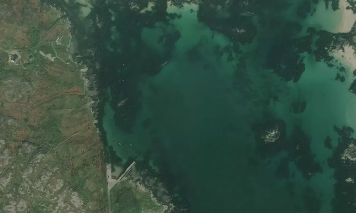 Satelite image of Kiggaul Bay