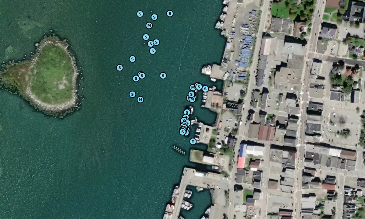 Satelite image of Killam Brothers Marina