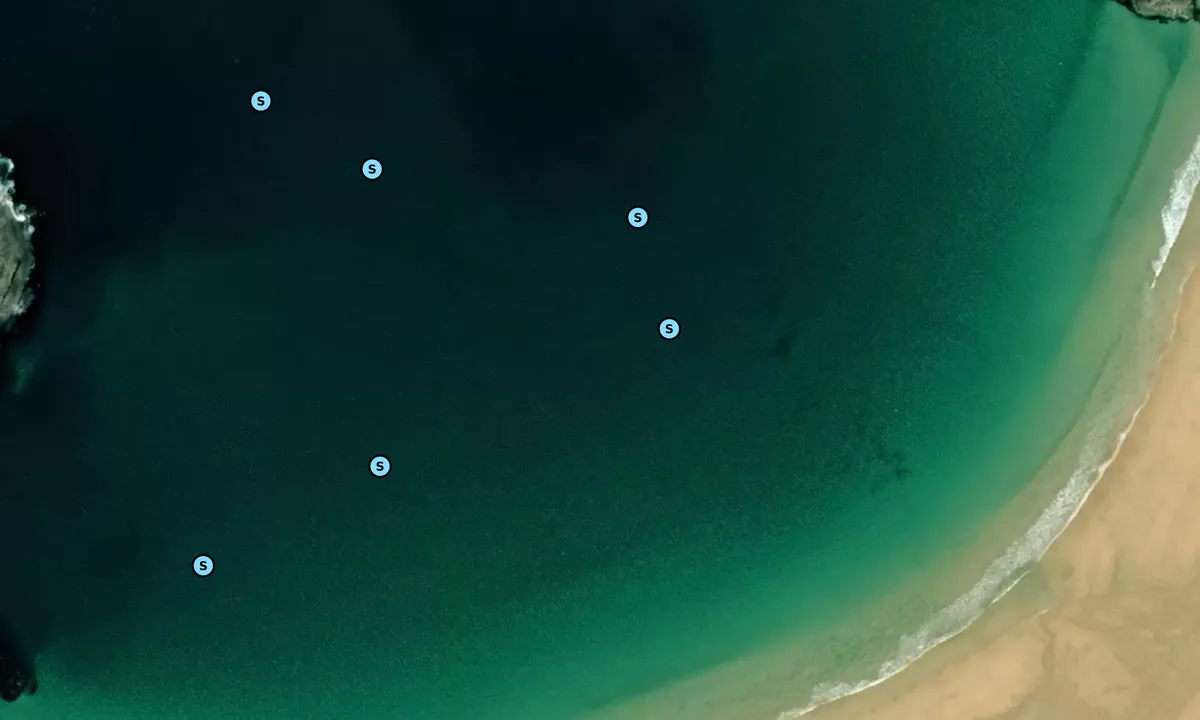 Satelite image of Kiloran Bay