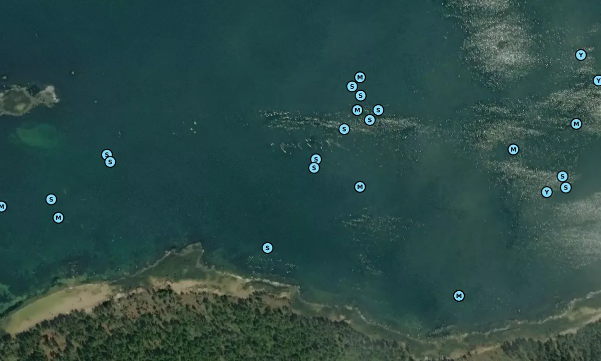 Satelite image of Kimball Island
