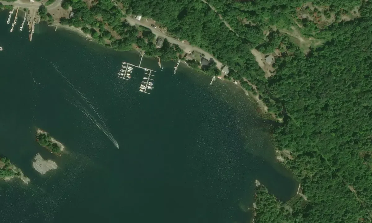 Satelite image of King Bay - 1